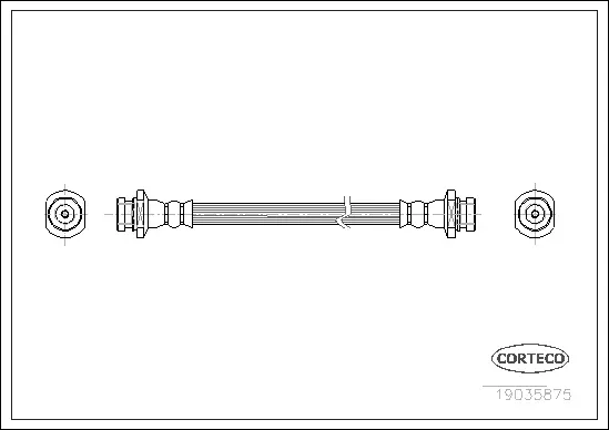 Brake Hose (19035875)
