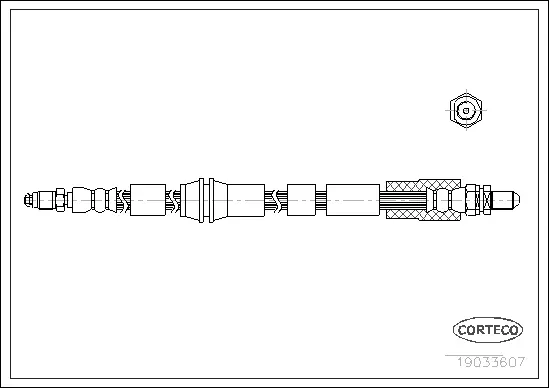 Brake Hose (19033607)