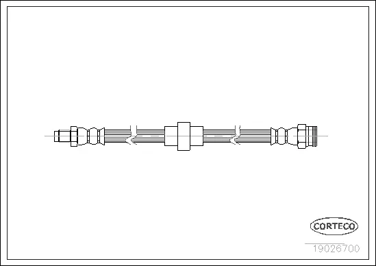 Brake Hose (19026700)
