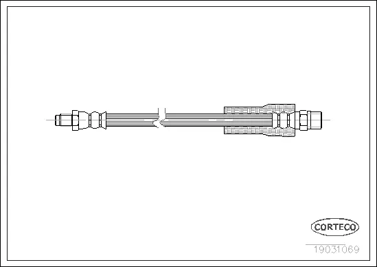 Brake Hose (19031069)