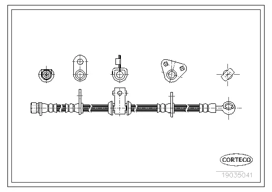 Brake Hose (19035041)