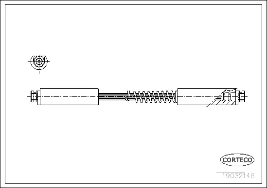 Brake Hose (19032146)
