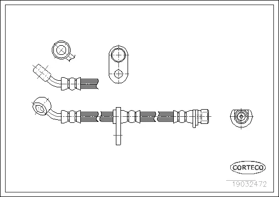 Brake Hose (19032472)