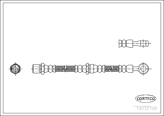 Brake Hose (19032708)