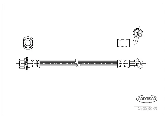 Brake Hose (19033089)