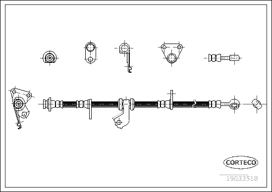 Brake Hose (19033518)