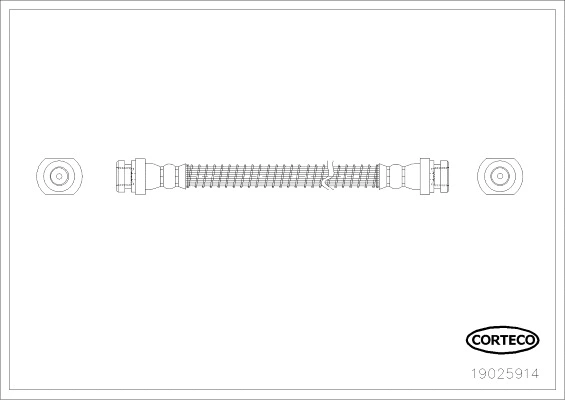 Brake Hose (19025914)