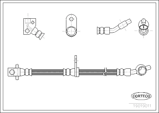 Brake Hose (19019011)