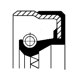 Shaft Seal, differential (01019475B)