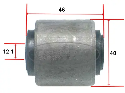 Mounting, control/trailing arm (21652444)