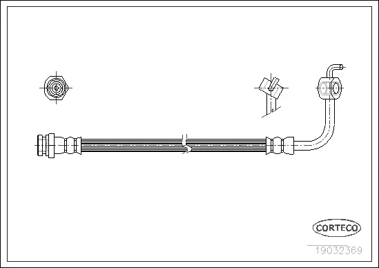 Brake Hose (19032369)