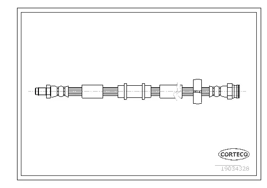 Brake Hose (19034328)