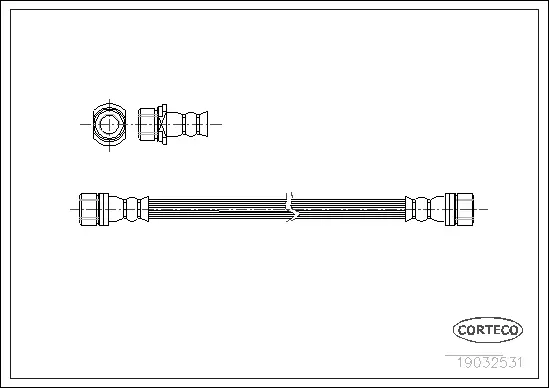 Brake Hose (19032531)
