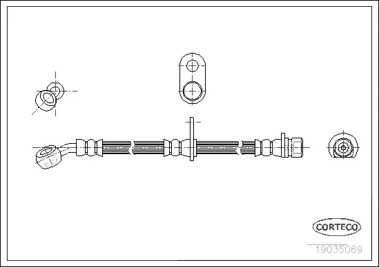 Brake Hose (19035069)