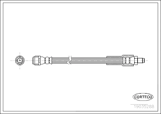 Brake Hose (19035288)