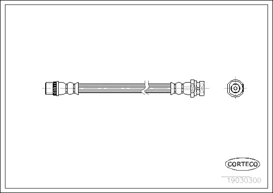 Brake Hose (19030300)