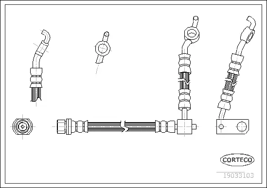 Brake Hose (19033103)
