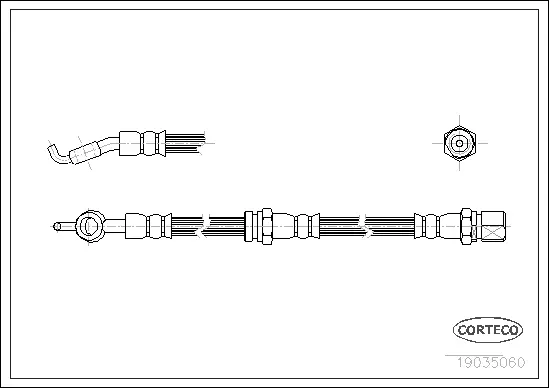 Brake Hose (19035060)
