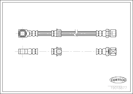 Brake Hose (19018877)