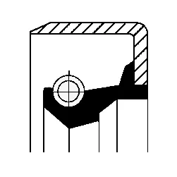 Shaft Seal, manual transmission (12011487B)