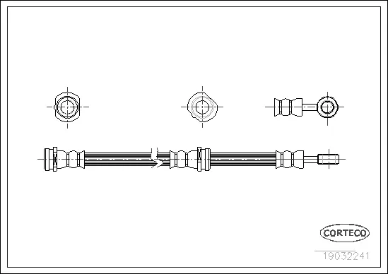 Brake Hose (19032241)