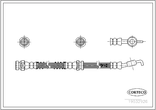 Brake Hose (19032926)