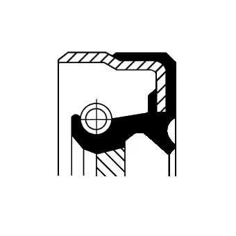 Shaft Seal, manual transmission (01033293B)