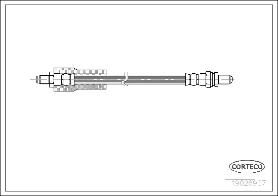 Brake Hose (19026907)