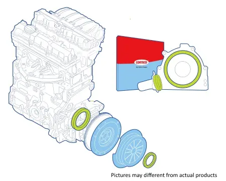 Shaft Seal Set, clutch (19134544)