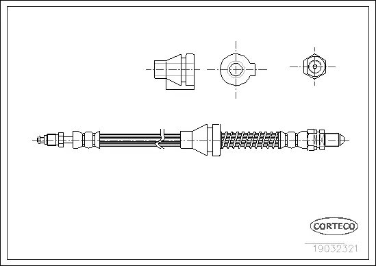 Brake Hose (19032321)