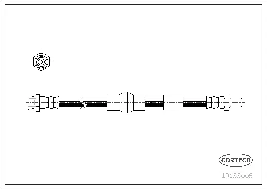 Brake Hose (19033006)