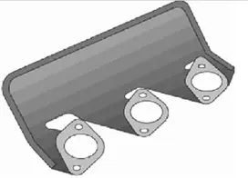 Gasket, exhaust manifold (460327H)