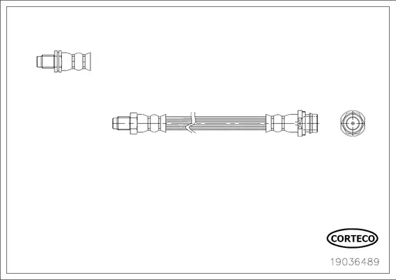 Brake Hose (19036489)