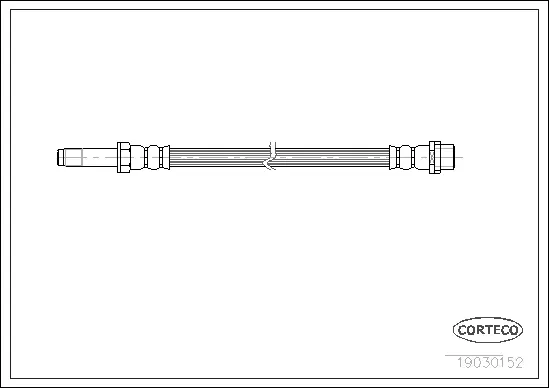 Brake Hose (19030152)