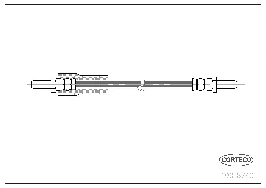 Brake Hose (19018740)