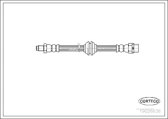 Brake Hose (19026636)
