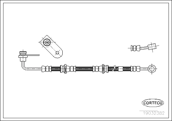 Brake Hose (19032382)