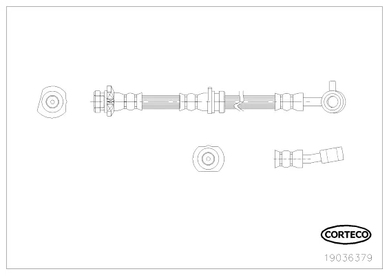 Brake Hose (19036379)