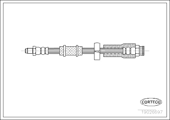 Brake Hose (19026697)
