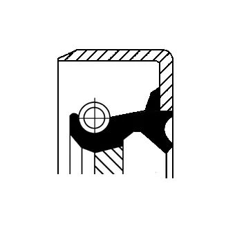 Shaft Seal, camshaft (19033927B)