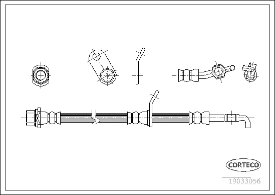 Brake Hose (19033056)