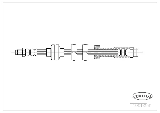 Brake Hose (19018561)