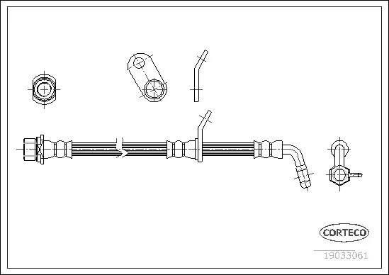 Brake Hose (19033061)