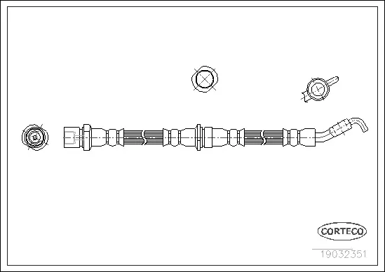 Brake Hose (19032351)