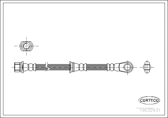 Brake Hose (19032931)