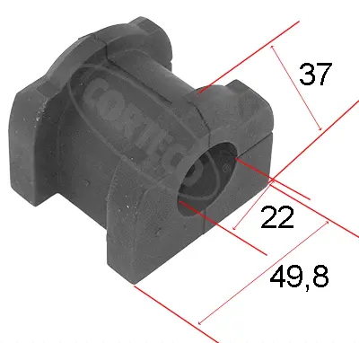 Mounting, stabiliser bar
