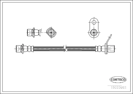 Brake Hose (19033052)