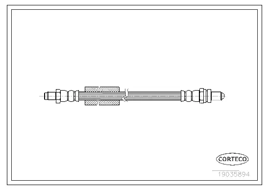 Brake Hose (19035894)