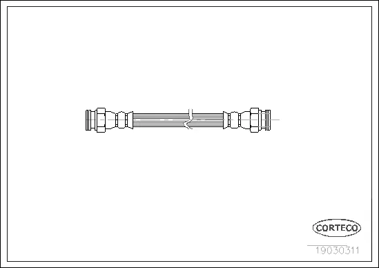 Brake Hose (19030311)