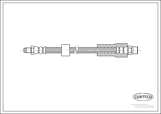 Brake Hose (19026690)